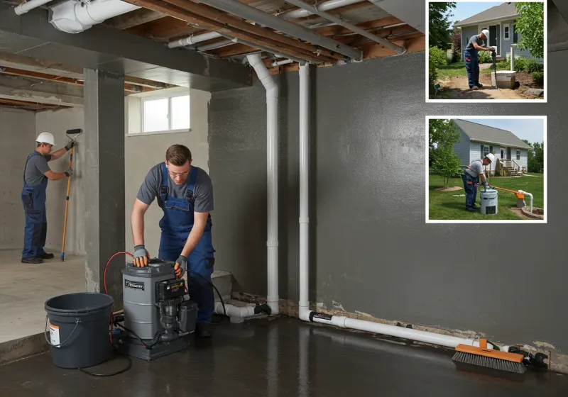 Basement Waterproofing and Flood Prevention process in Crossville, AL